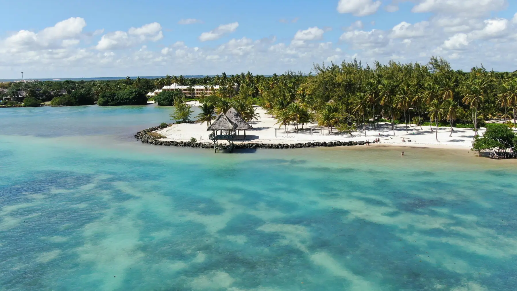 Lagon et littoral à l'île Maurice